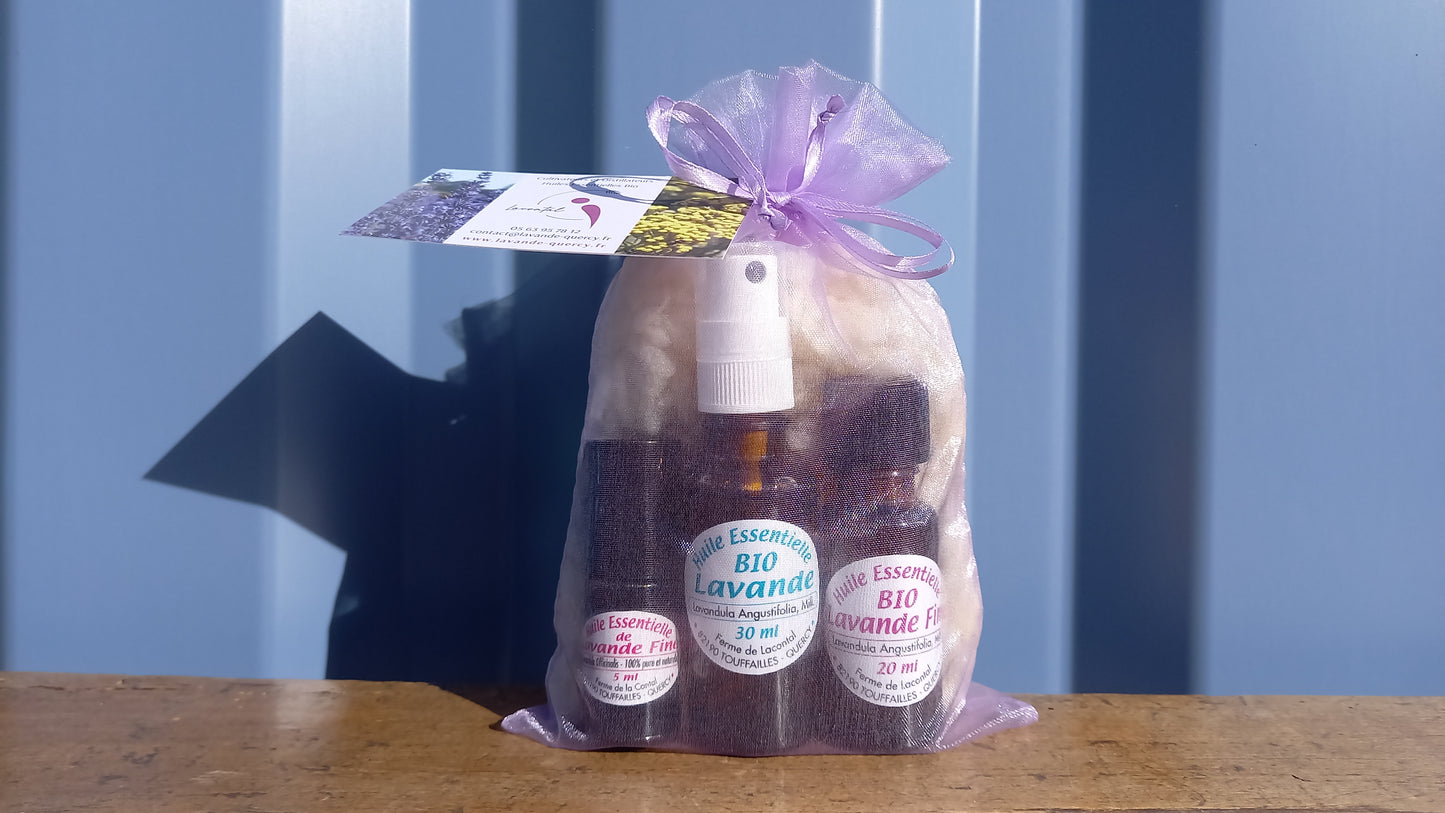 Coeur de lavandes bio - Ferme de Lacontal