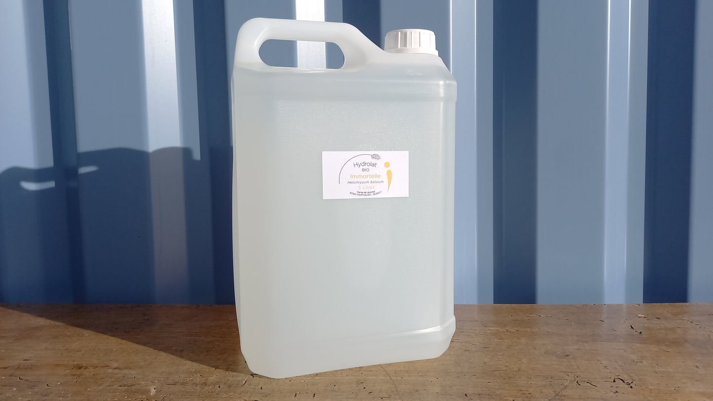 Hélichryse bio - Hydrolats - Ferme de Lacontal