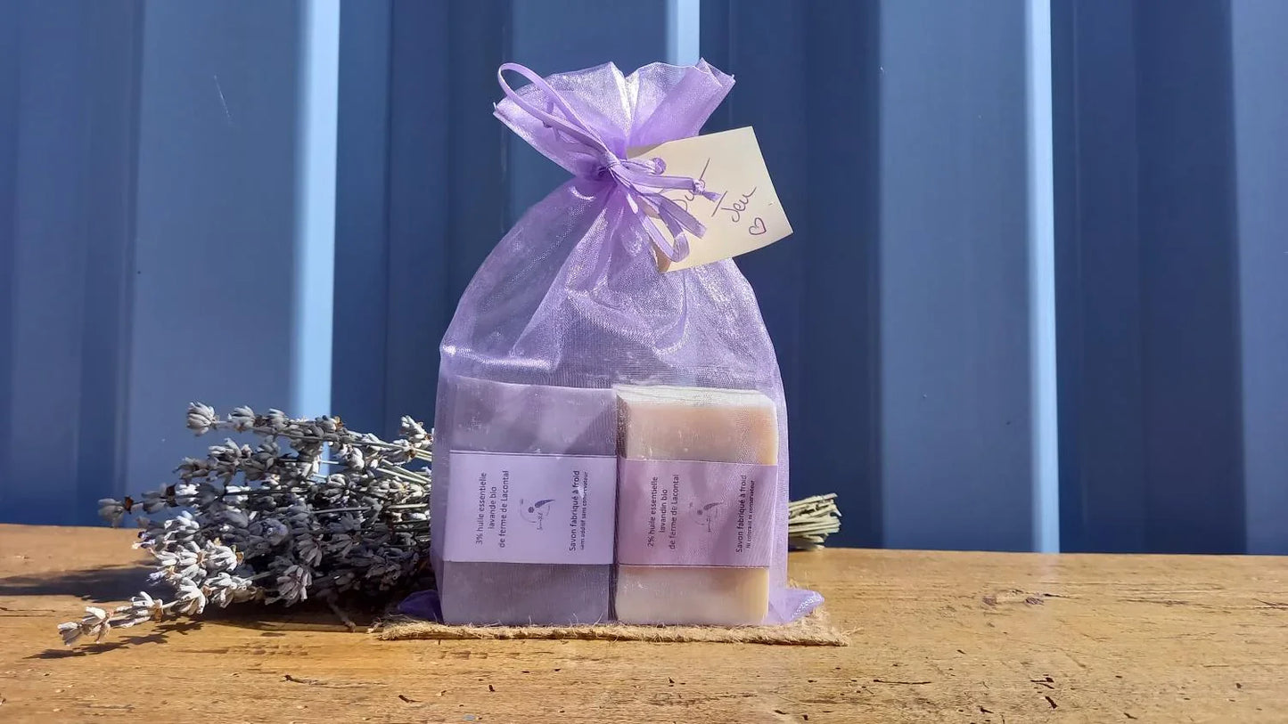 Duo savons 90g - Ferme de Lacontal