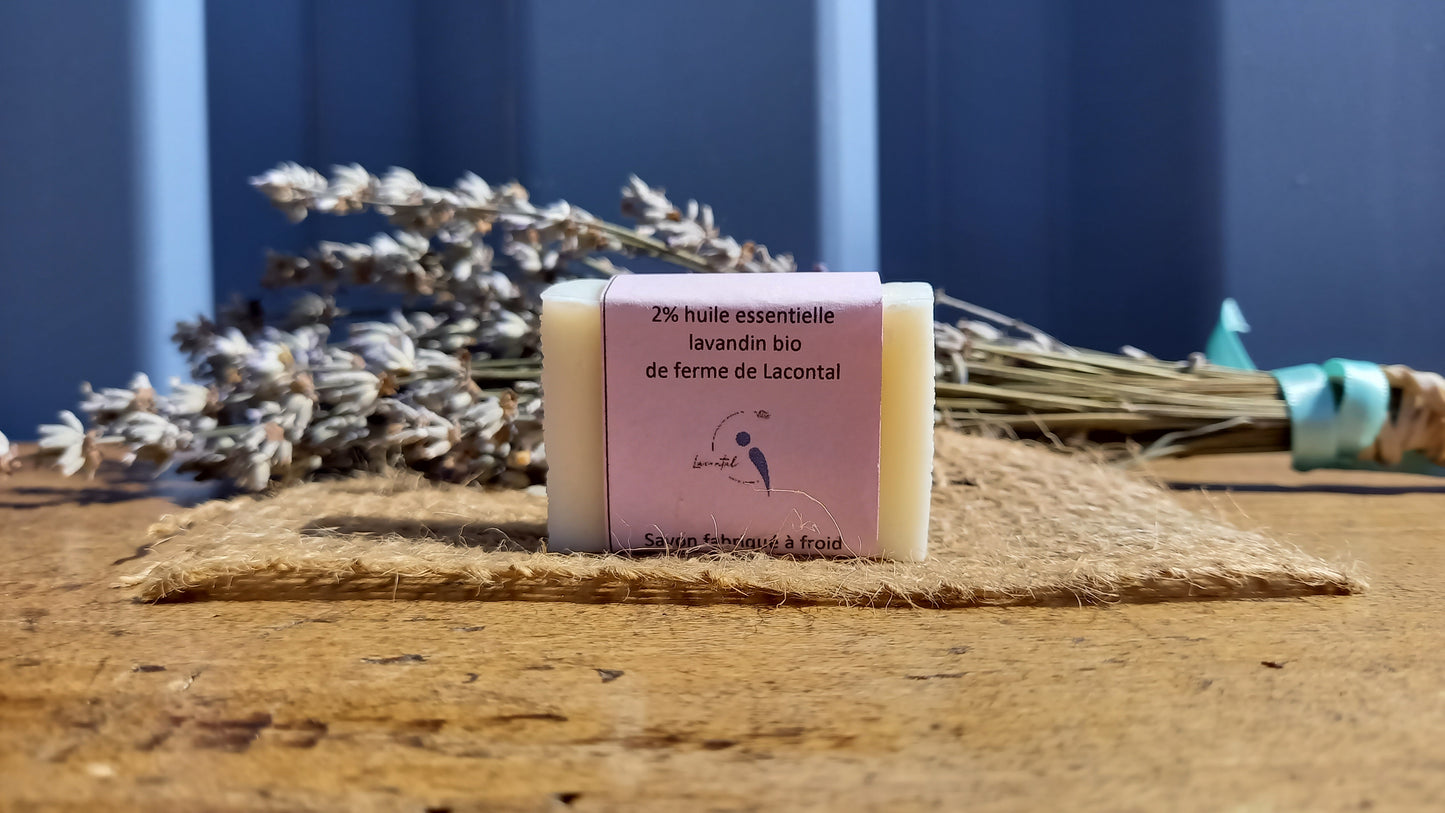 Savon lavandin 20g - Ferme de Lacontal