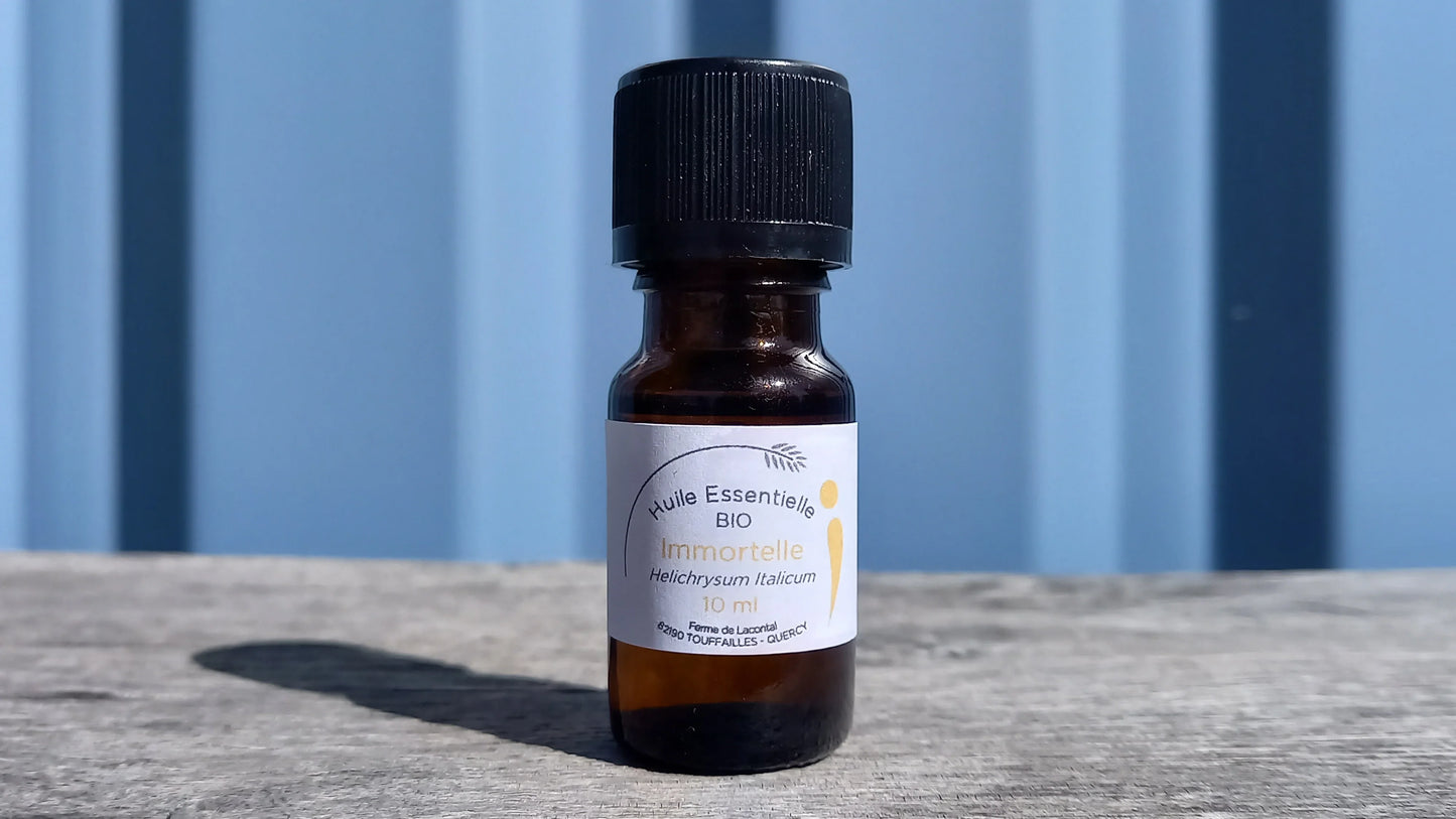 Hélichryse italienne bio - Huile essentielle - Ferme de Lacontal