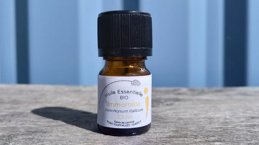 Hélichryse italienne bio - Huile essentielle - Ferme de Lacontal