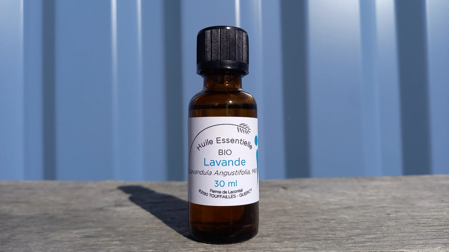 Lavande sélection bio - Huile essentielle - Ferme de Lacontal