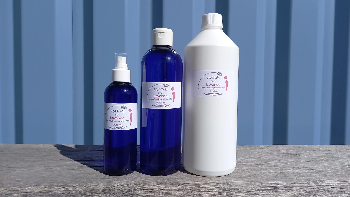 Lavande officinale bio - Hydrolats - Ferme de Lacontal