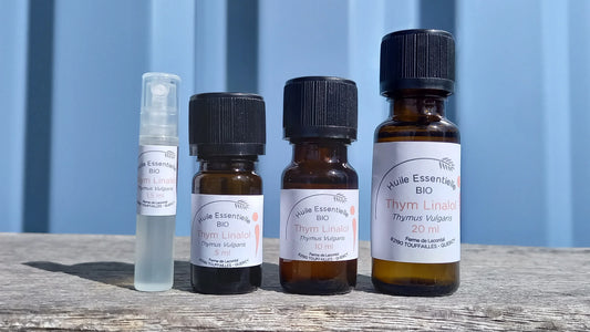 Thym à linalol bio - Huile essentielle - Ferme de Lacontal
