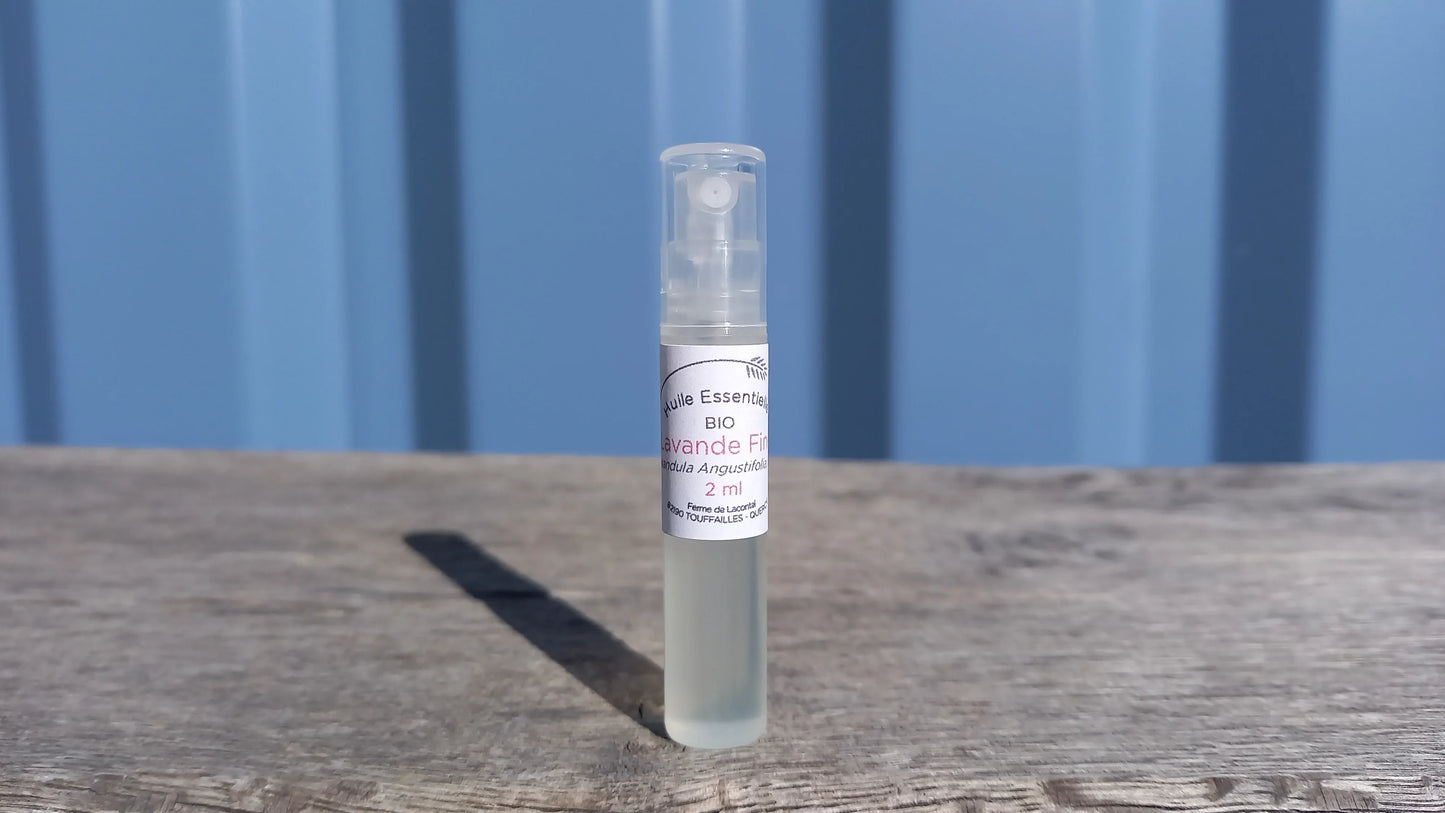 Lavande fine bio - Huile essentielle - Ferme de Lacontal