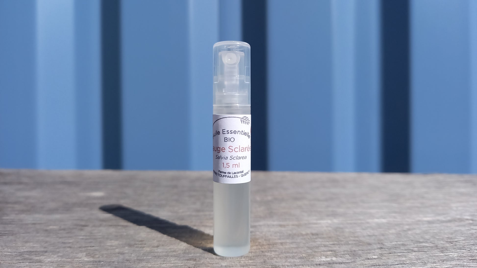 Sauge sclarée bio - Huile essentielle - Ferme de Lacontal