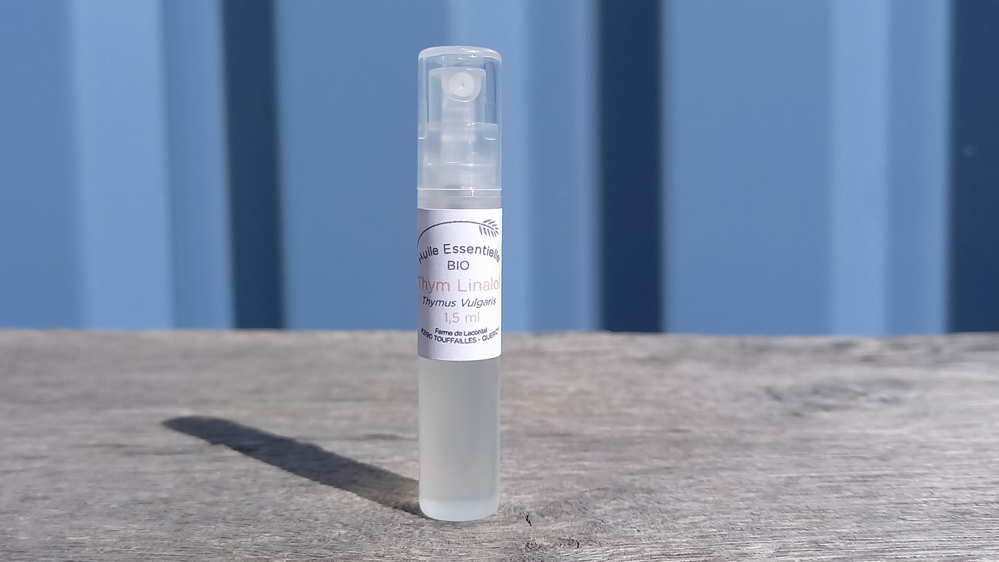 Thym à linalol bio - Huile essentielle - Ferme de Lacontal