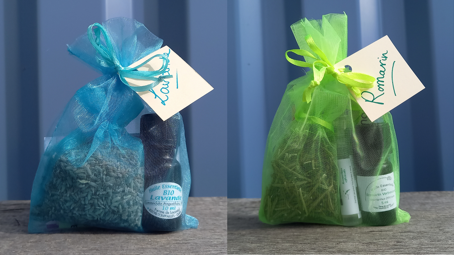 Sachets esprits de fleurs - Ferme de Lacontal