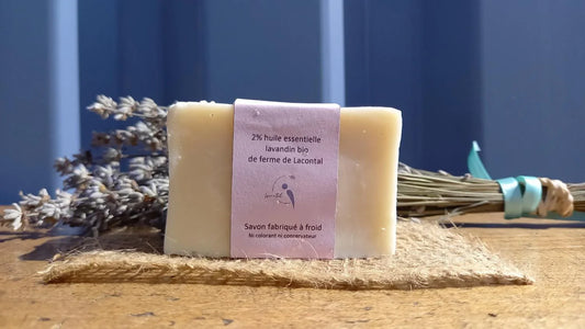 Savons Lavandin 90g - Ferme de Lacontal