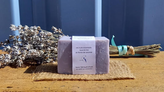 Savons Lavande 90g - Ferme de Lacontal